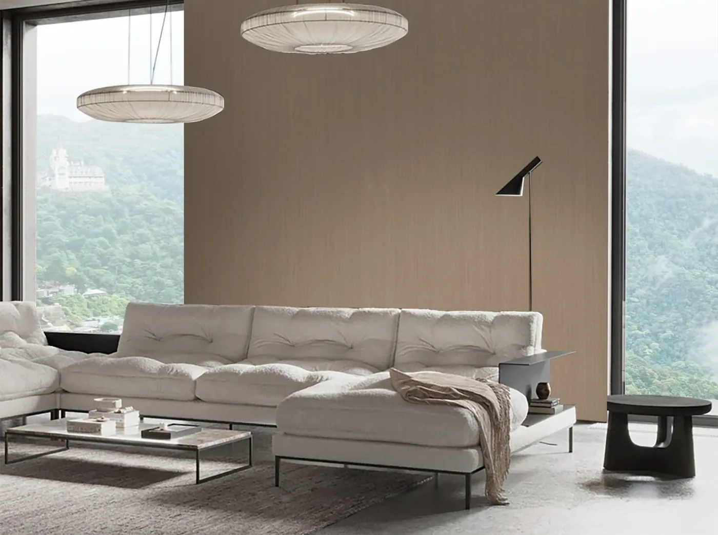 Công trình ốp tường tấm than tre Eco Bamboo