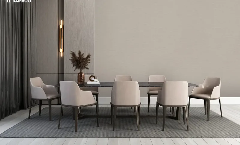 Công trình ốp tấm than tre Eco Bamboo mã EB79021