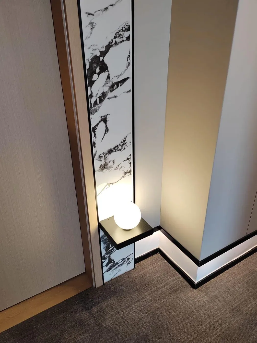 Công trình ốp tường tấm than tre Eco Bamboo