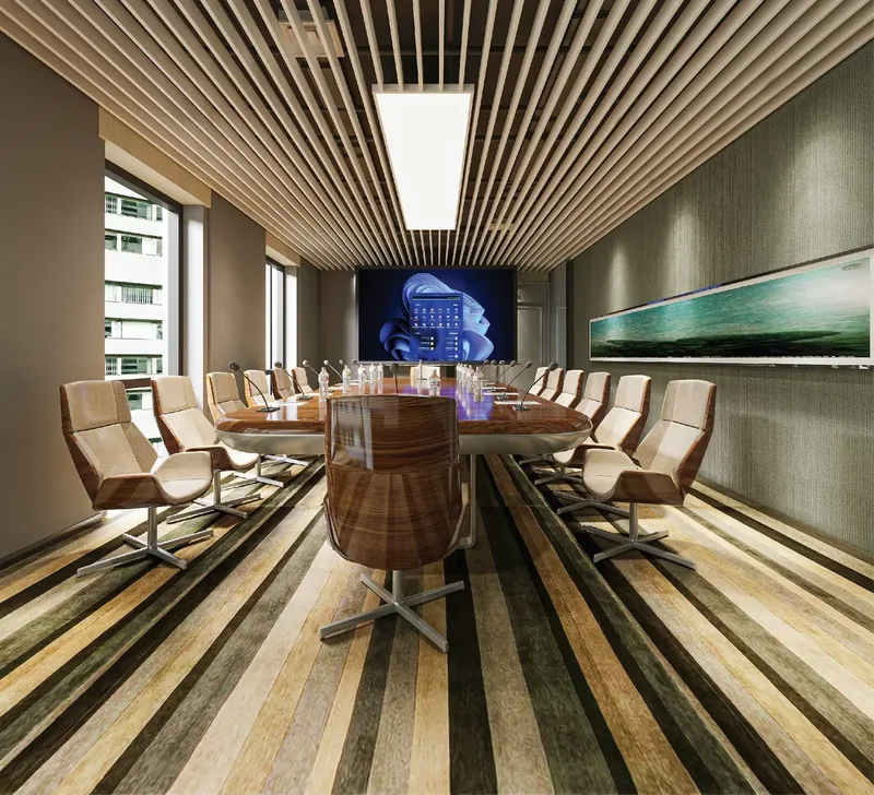 Công trình hoàn thiện bằng vật liệu Eco Bamboo