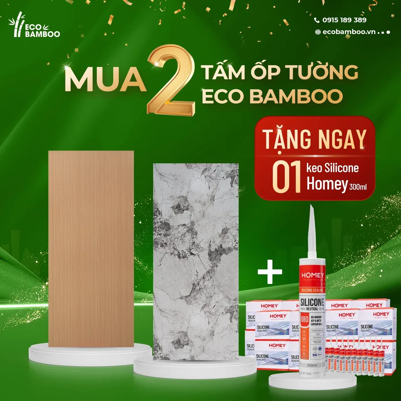 ECO BAMBOO TRI ÂN KHÁCH HÀNG: MUA 2 TẶNG 1