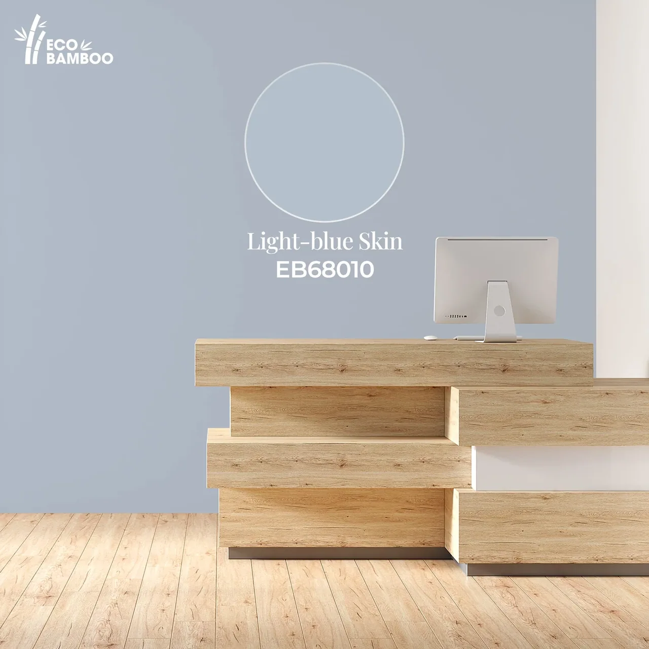 Tấm ốp than tre Eco Bamboo mã 2EB68010 2