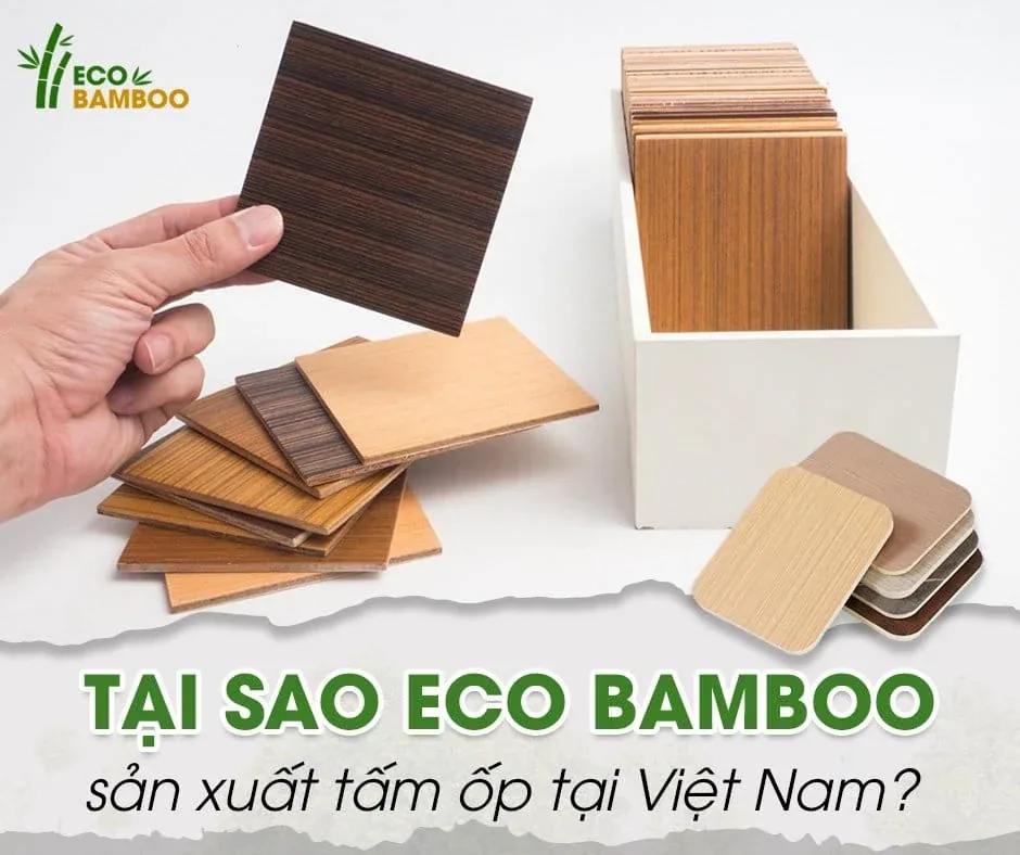 TẠI SAO ECO BAMBOO SẢN XUẤT TẤM ỐP ĐA NĂNG TẠI VIỆT NAM?