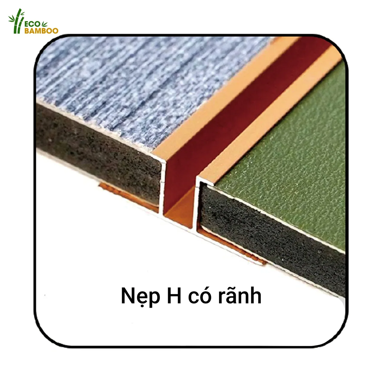 Nẹp H có rãnh -EBN85003-EBN55003-2 – Eco Bamboo