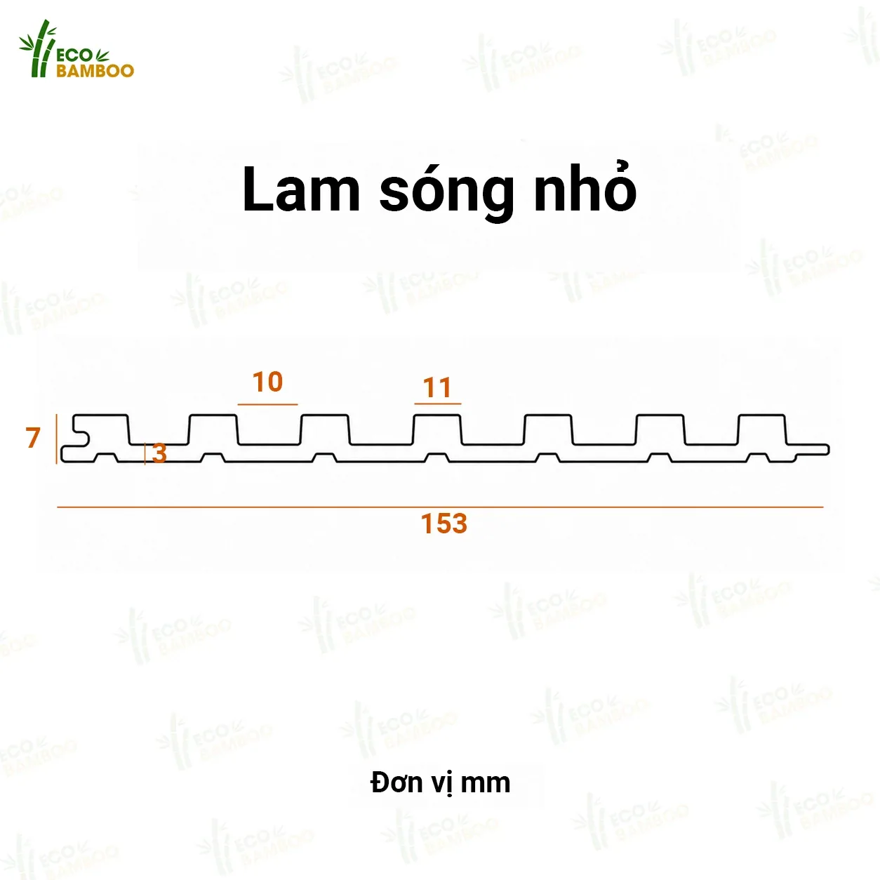 Lam sóng nhỏ EBL-118X7-EB68038